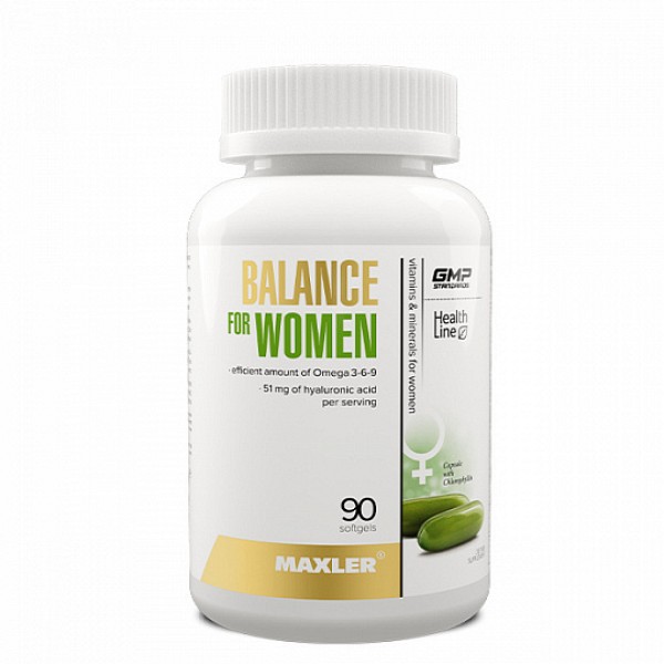 Maxler Balance for Women - 90 kaps. vitaminai moterims