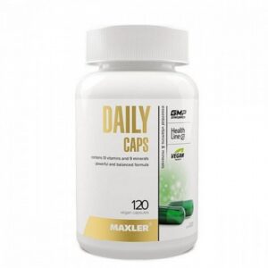 Maxler Daily Caps - 120 kaps vitaminai ir mineralai