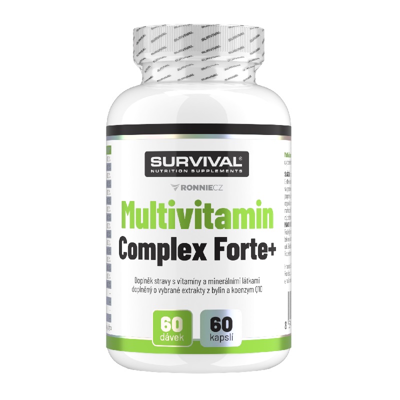 survival multivitamin complex forte plus - 60 kaps Survival Multivitamin Complex Forte Plus - 60 kaps.