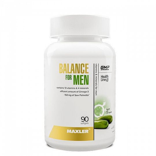 maxler balance for men vitaminai ir mineralai vyrams su omega 3