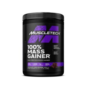 Muscletech 100% Mass Gainer – 2330 g. kaina