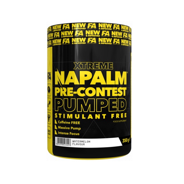 fa napalm pre-contest pumped stimulant free
