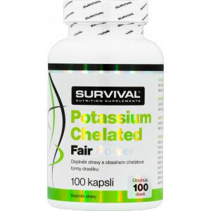 Survival Potassium Chelated - 100 kaps.
