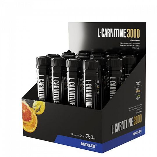 Maxler L-Carnitine 3000 Shot - 25 ml
