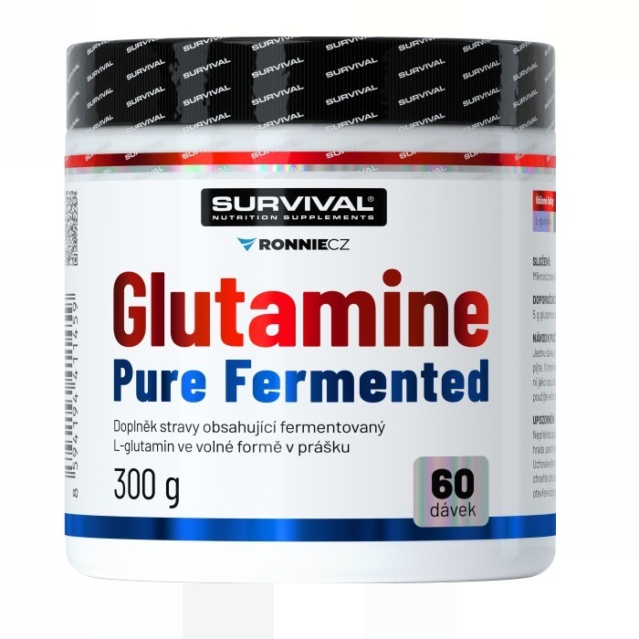 Survival Glutamine Pure Fermented - 300 g.