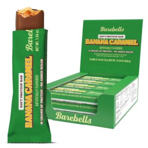 Barebells Soft Protein Bar banana caramel flavor