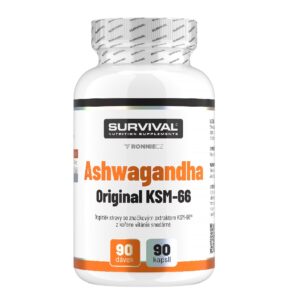 Survival Ashwagandha Original KSM-66 - 90 kaps.