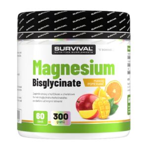 Survival Magnesium Bisglycinate mango-apelsinas