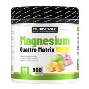 Survival Magnesium Quattro Matrix - 300 g.