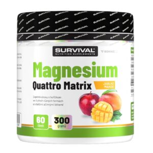 Survival Magnesium Quattro Matrix mango-obuolys