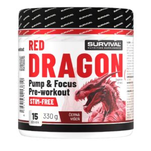 Survival Red Dragon Pump & Focus Pre-workout - 330 g.